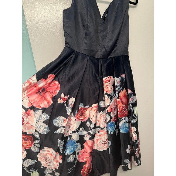 Lulu’s midi dress cocktail floral lightweight Anything Floral You XL - Picture 5 of 12